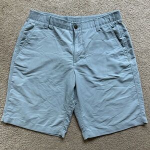 Under Armour Golf Shorts Men’s 34 Light Gray Performance Athletic
